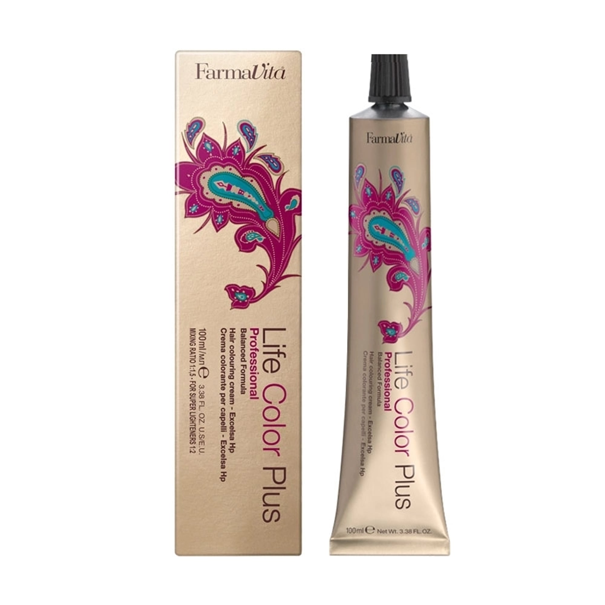 Уцінка! Перманентна крем-фарба для волосся FarmaVita Life Color Plus Hair Colouring Cream 7.00 Насичений блондин, 100 мл