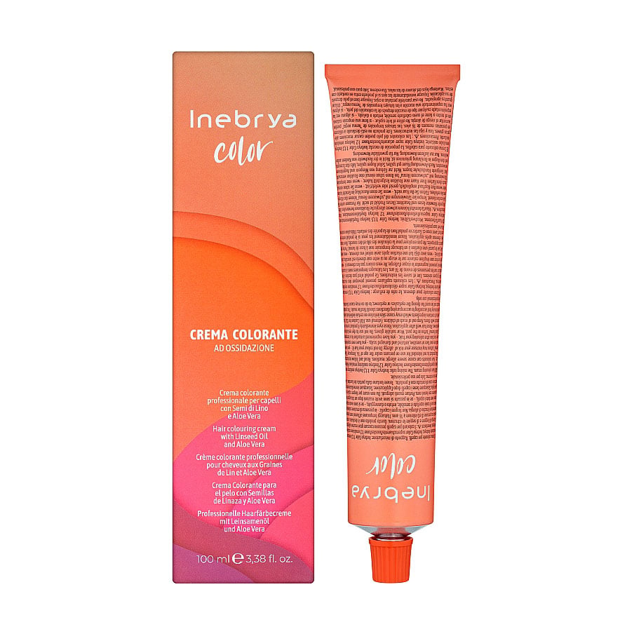 Уцінка! Перманентна крем-фарба для волосся Inebrya Color 5/8 Light Chestnut Matte, 100 мл