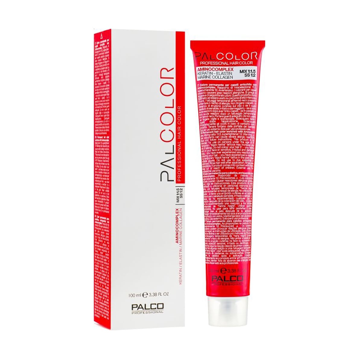 Уцінка! Перманентна крем-фарба для волосся Palco Professional Palcolor Professional Hair Color 6.22 Dark Blonde Intense Violet, 100 мл